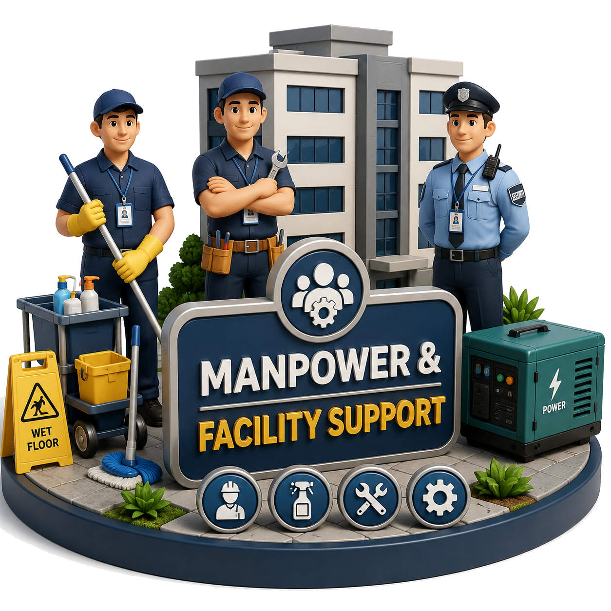 Manpower & Facility Support